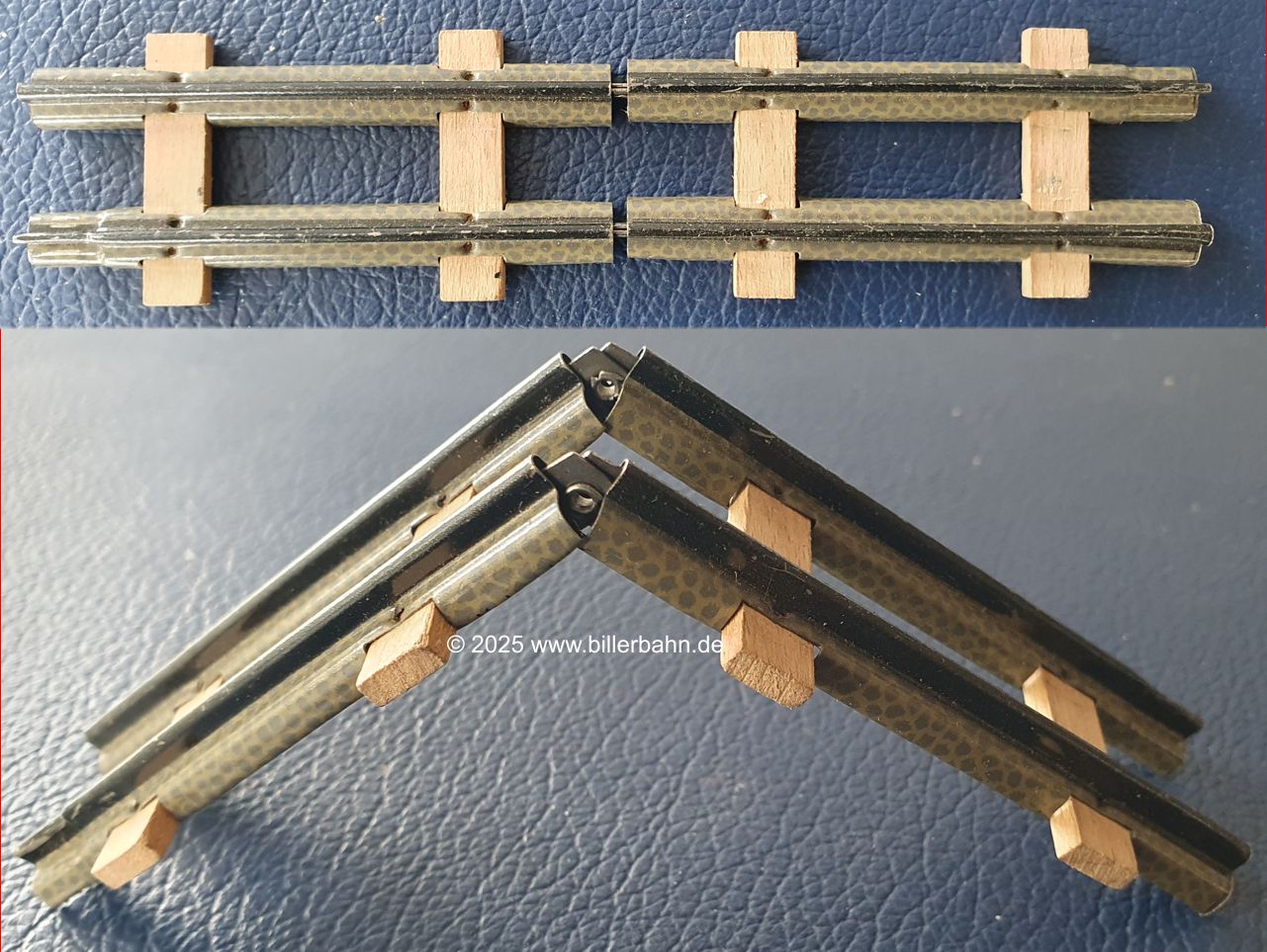 Knickgleis / foldable track