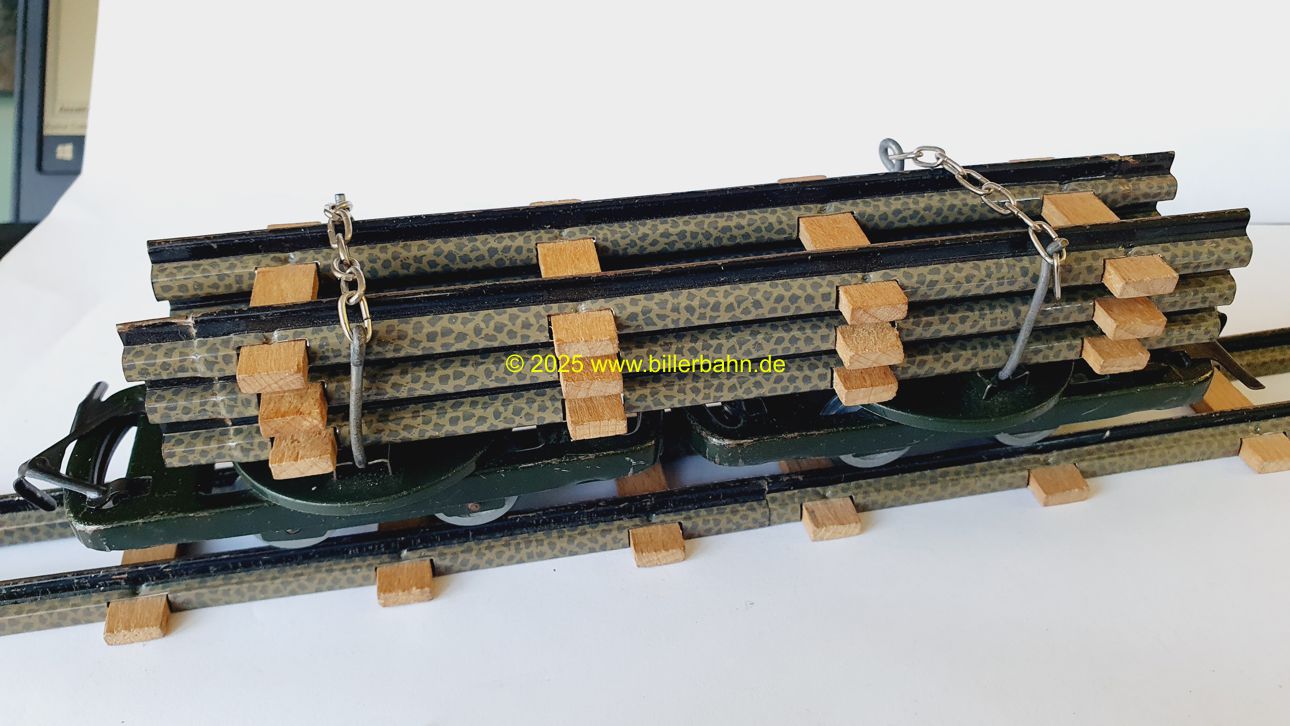 506 Schienentransporter mit 3 geraden Schienen