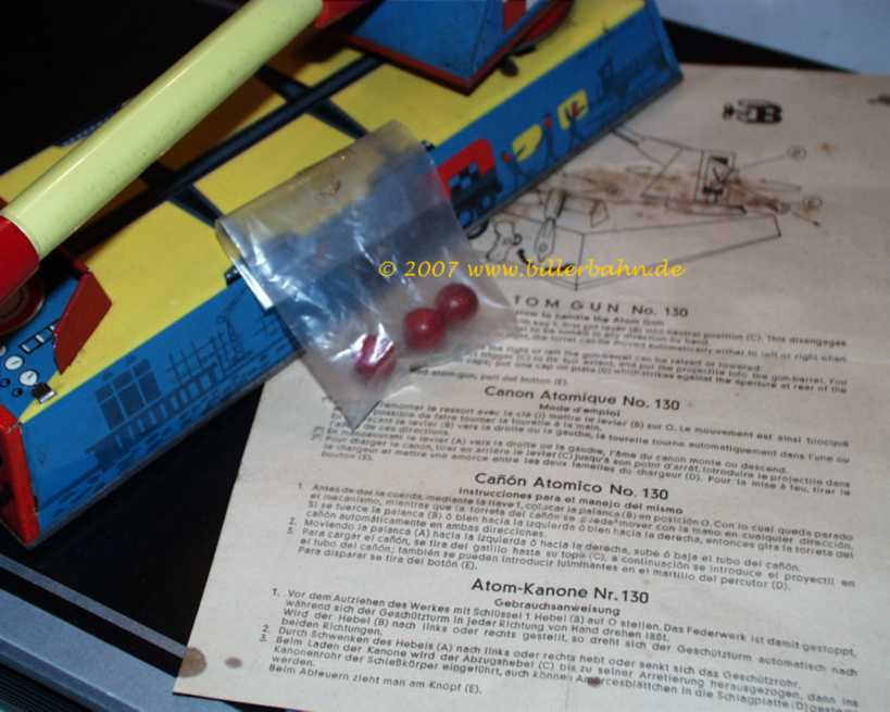 100 mm wooden bullets