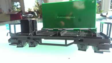 Green side Tipper with plastic chassis